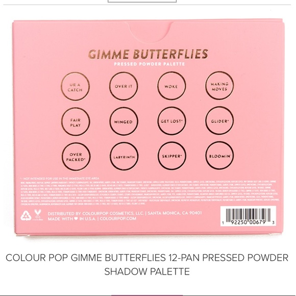 🆕🦋Colourpop Gimme Butterflies Palette🦋🆕 - Picture 5 of 11